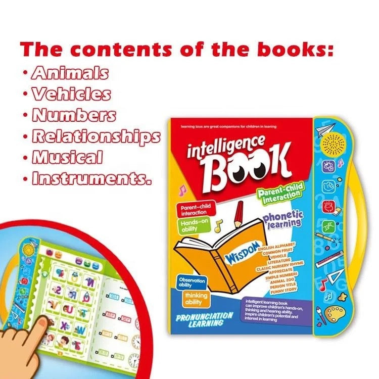 E-Book for Kids – Early Education Educational Toy | Intelligence Learning Book for Kids