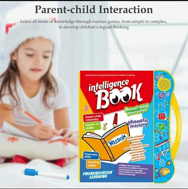 E-Book for Kids – Early Education Educational Toy | Intelligence Learning Book for Kids