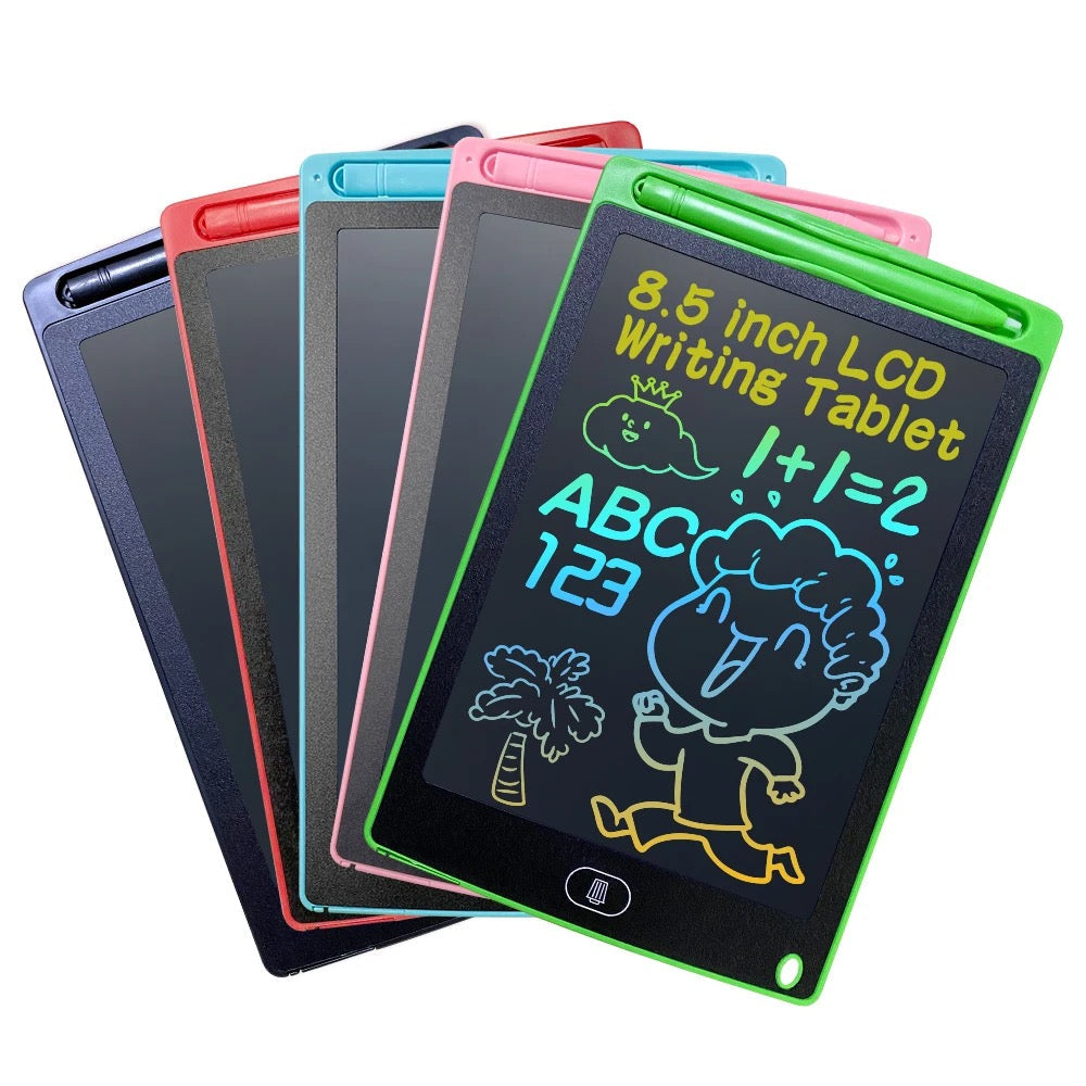 8.5 Inch LCD Writing Tablet for Kids – Multicolor Drawing &amp; Writing Pad