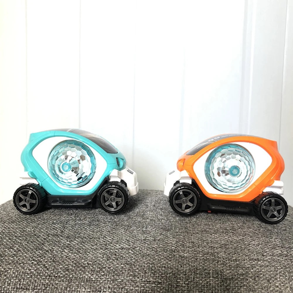Future 09 Toy Car – 360° Rotating Action with Vibrant 4D Lights