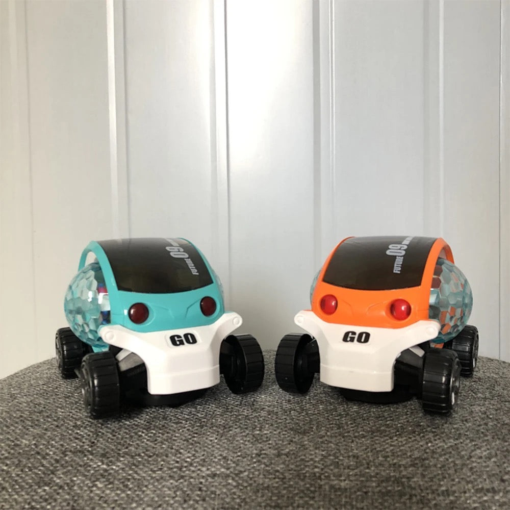 Future 09 Toy Car – 360° Rotating Action with Vibrant 4D Lights