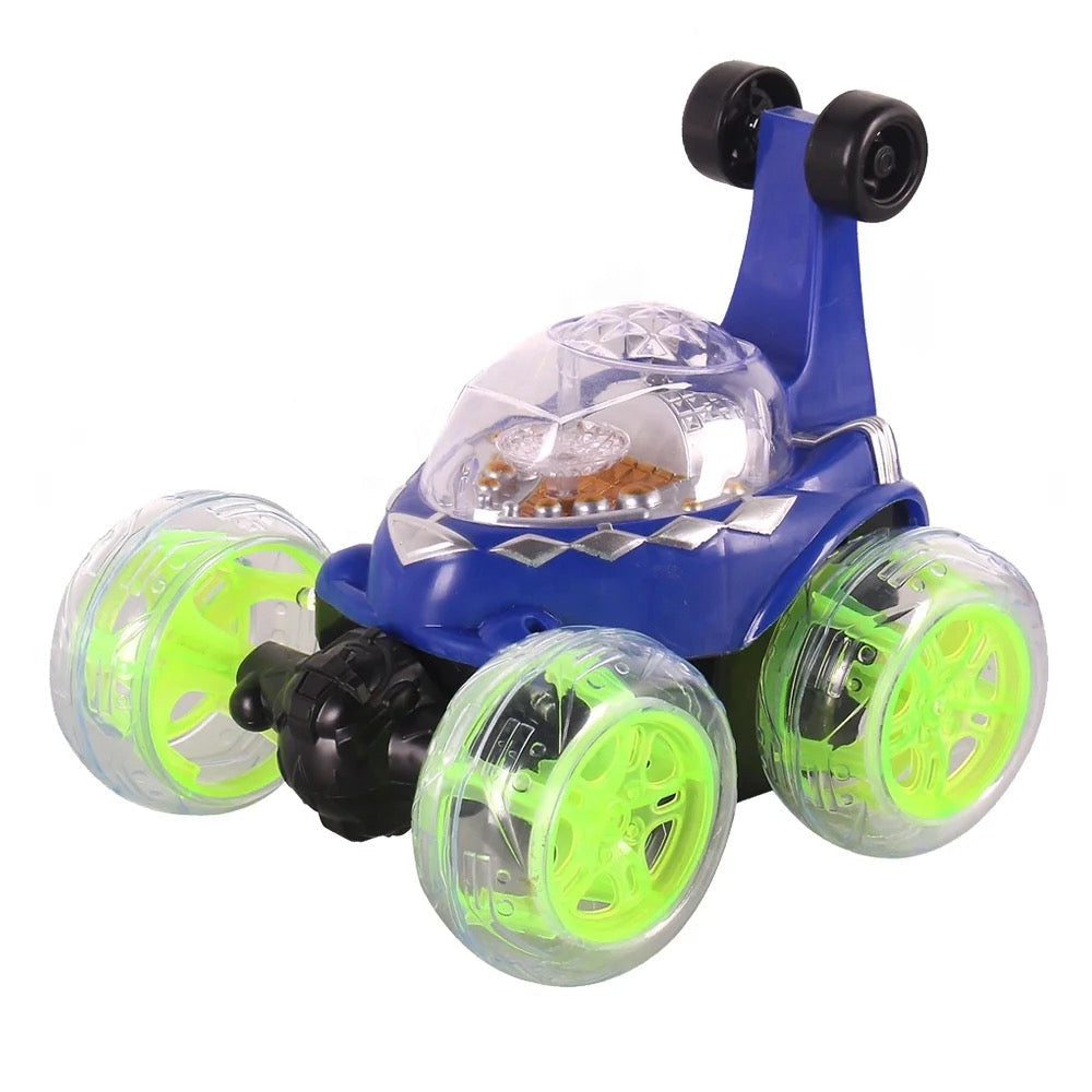 Remote Control Dancing Stunt Car for Kids – Large Size, 360° Rotating Action Toy