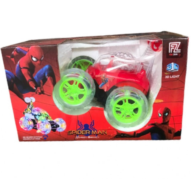 Remote Control Dancing Stunt Car for Kids – Large Size, 360° Rotating Action Toy