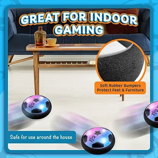 Smooth Indoor Play Hover Ball Toy For Kids (111-1) (Random Designs)