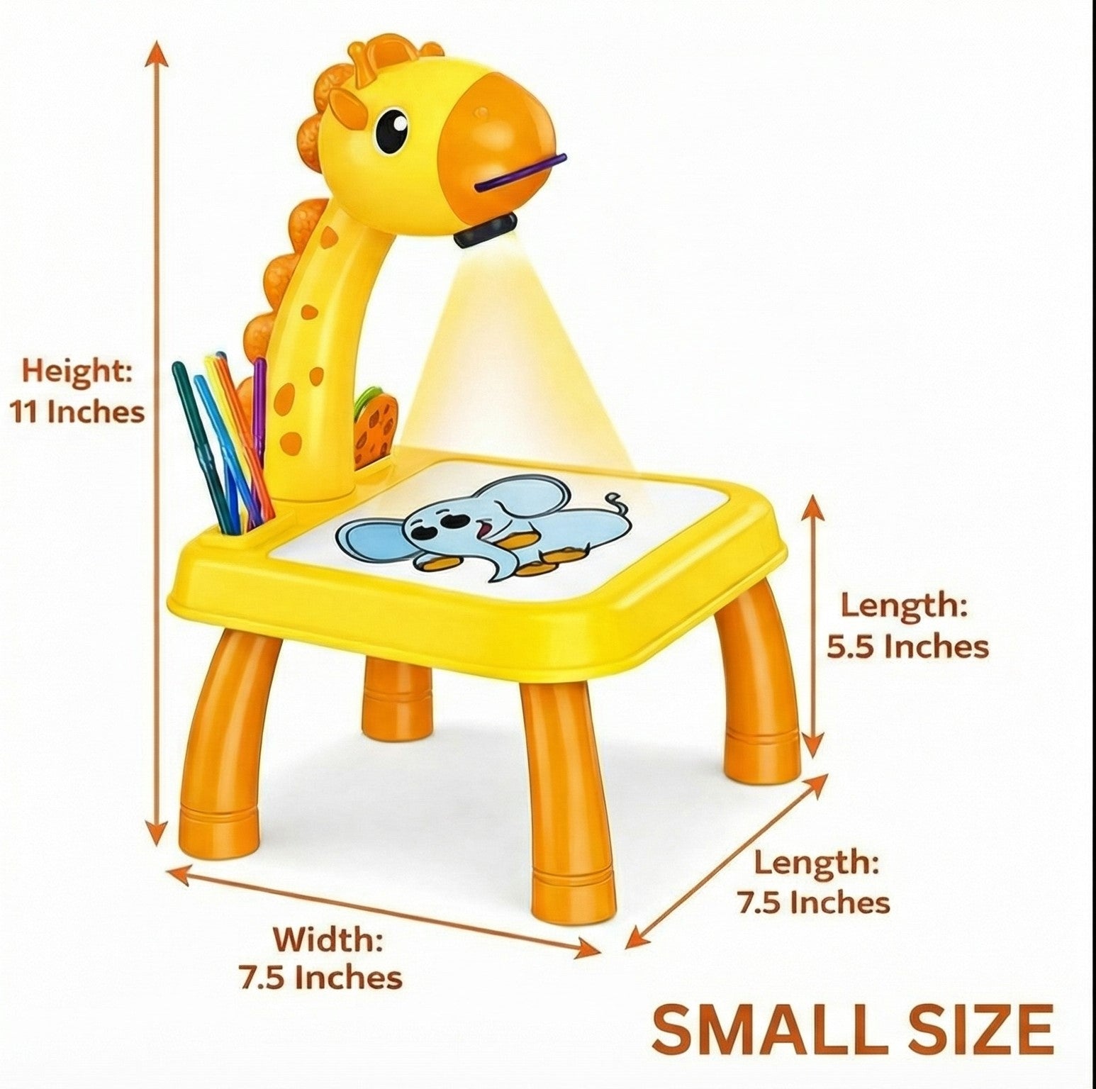 3 In 1 Kids Drawing Projector Table