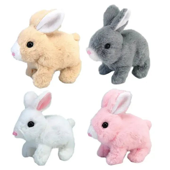 Plush Rabbit Toy with Sound and Motion for Kids