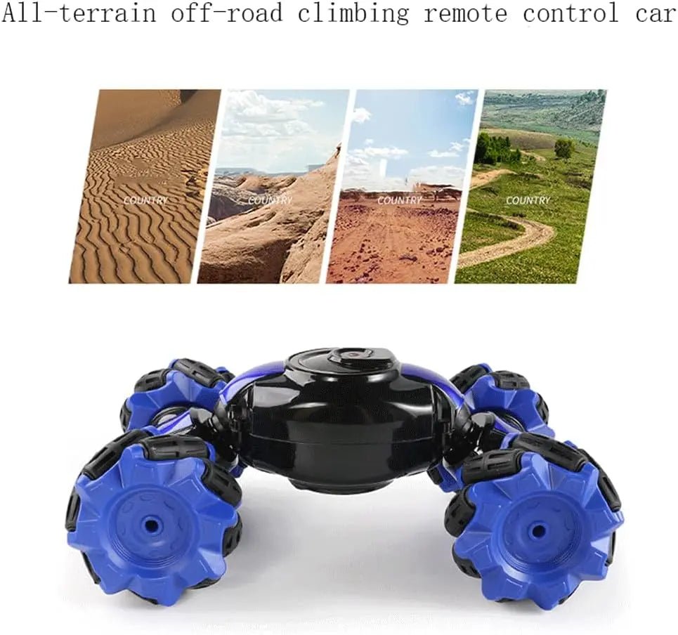 Remote Control Twisting Hand Gesture Sensing RC Stunt Car – 360° Transforming Off-Road Racer