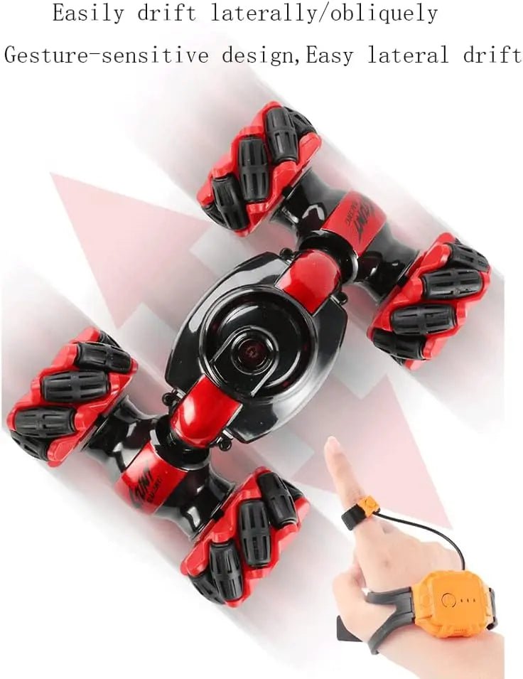 Remote Control Twisting Hand Gesture Sensing RC Stunt Car – 360° Transforming Off-Road Racer