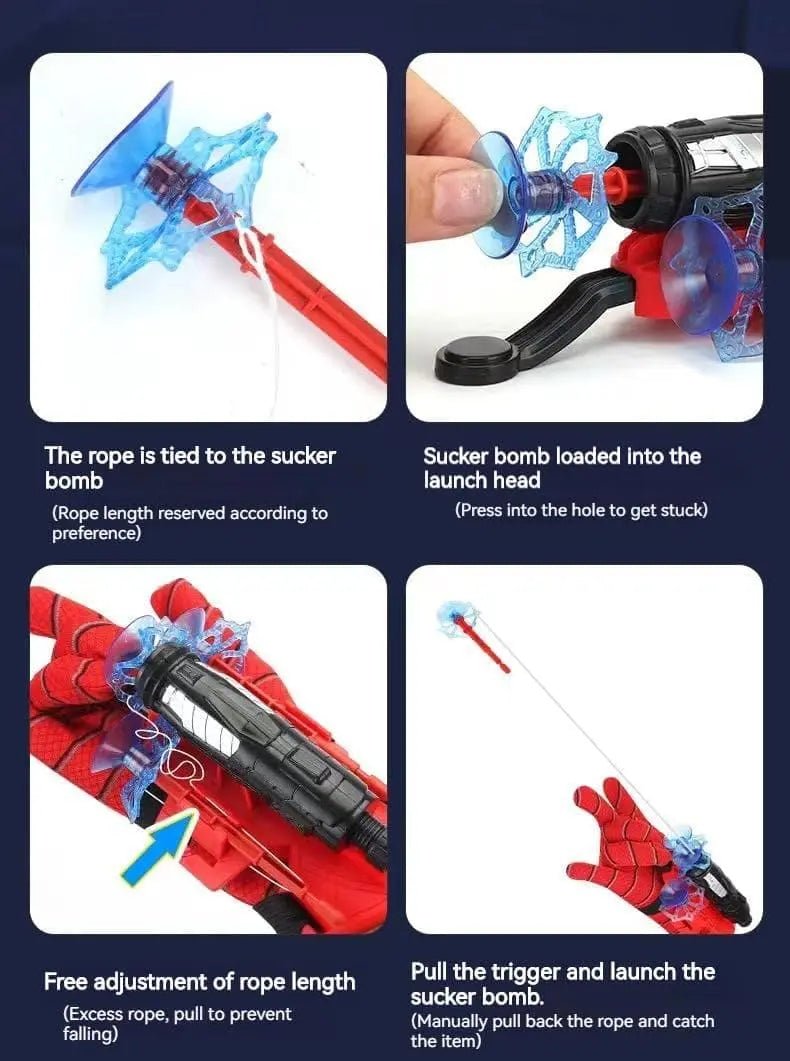 Spiderman Web Shooter Toy for Kids
