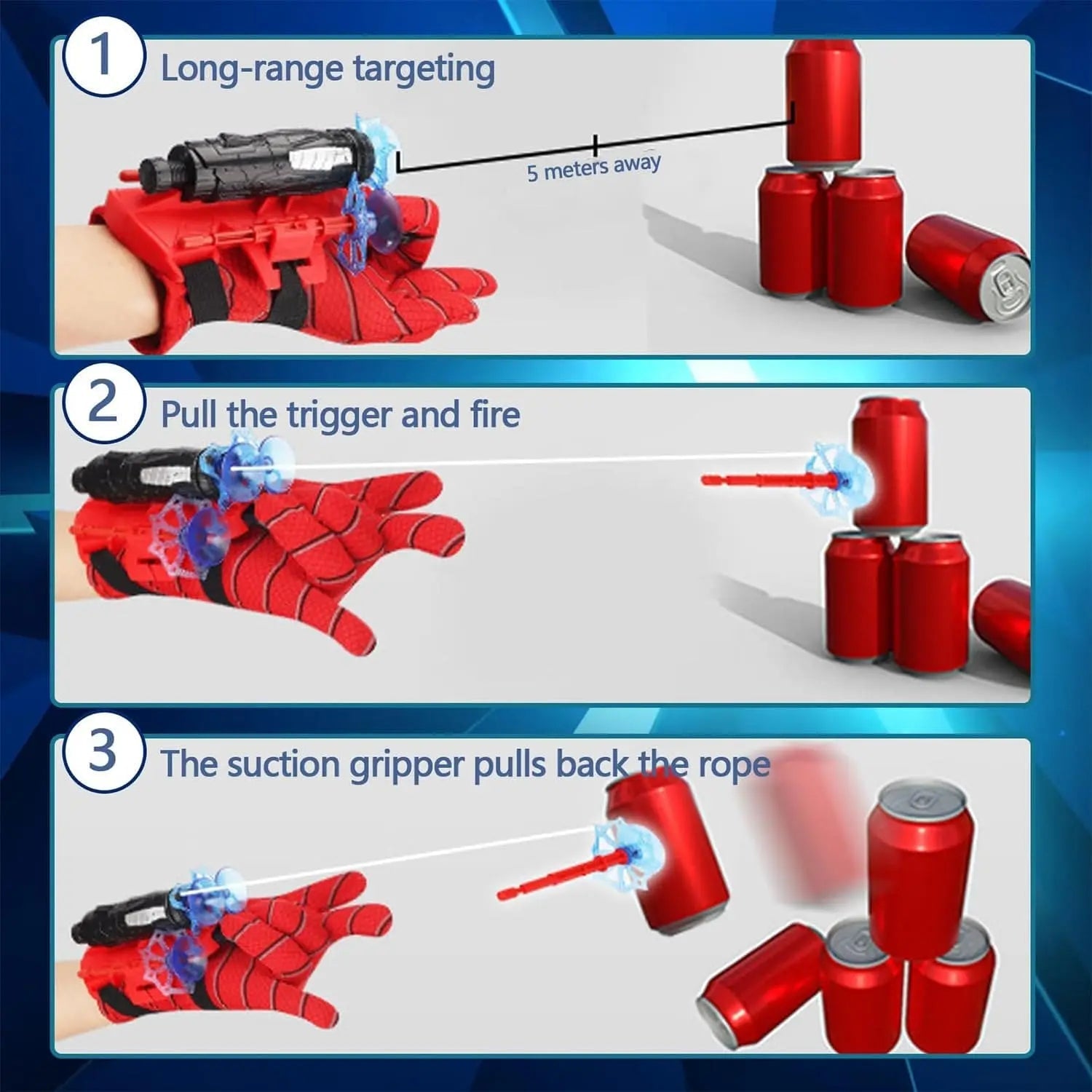 Spiderman Web Shooter Toy for Kids