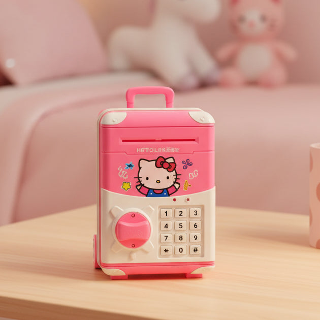 Electronic ATM Piggy Bank for Kids with Password– Smart Money Saving Box