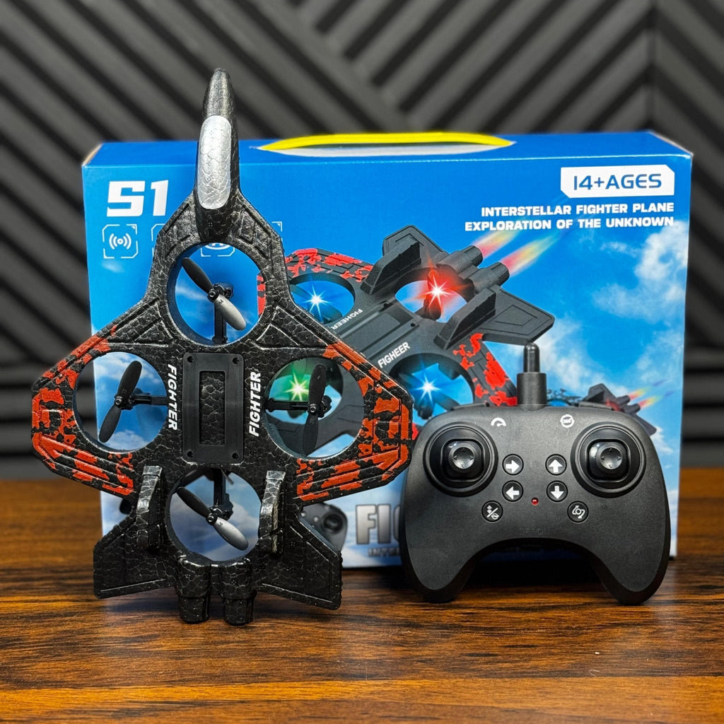 RC Combat Aircraft Drone (S1) – Remote Control Flying Jet Toy for Kids