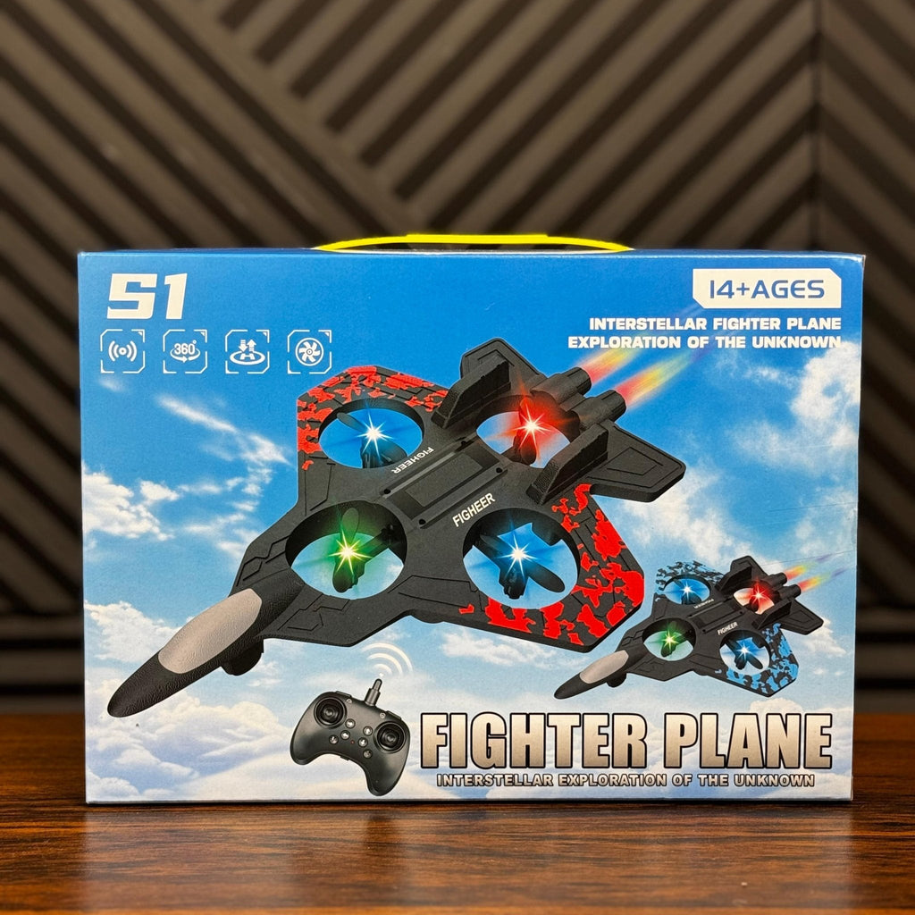 RC Combat Aircraft Drone (S1) – Remote Control Flying Jet Toy for Kids