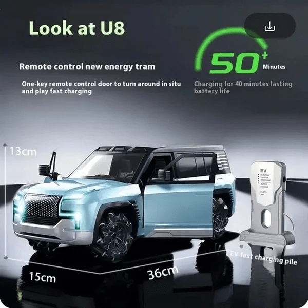 RC MOKA U8 EV SUV Electric Car 1:12 Scale-Premium Remote Control SUV for Kids