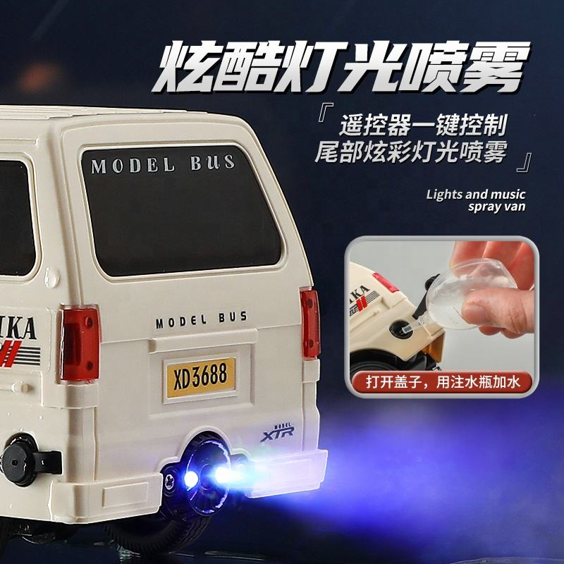 Remote Control Taxi Van for Kids (3688-G169A) – Fun RC City Transport Vehicle