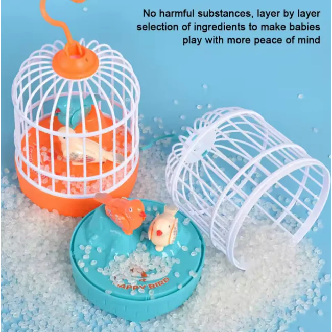 Birds Cage With Light & Sound For Kids