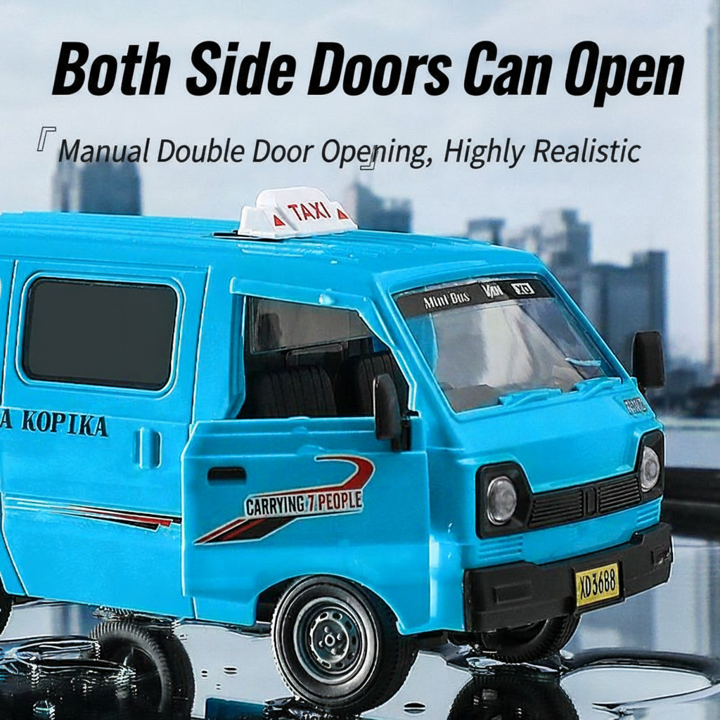 Remote Control Taxi Van for Kids (3688-G169A) – Fun RC City Transport Vehicle