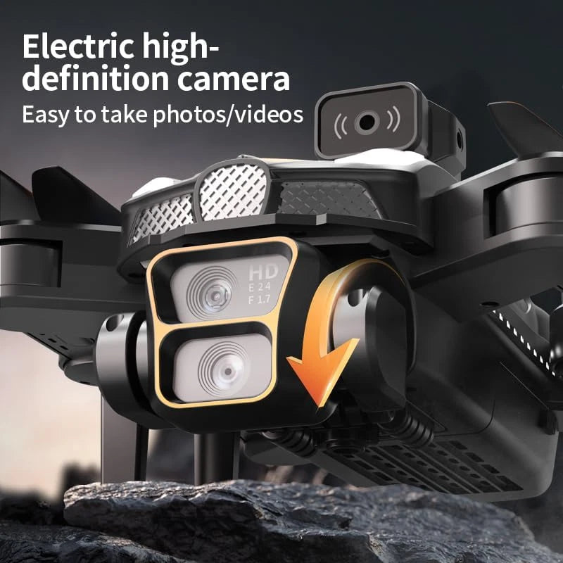T5P Foldable Drone with Dual Camera, 720P HD, 2.4-Inch Remote Control