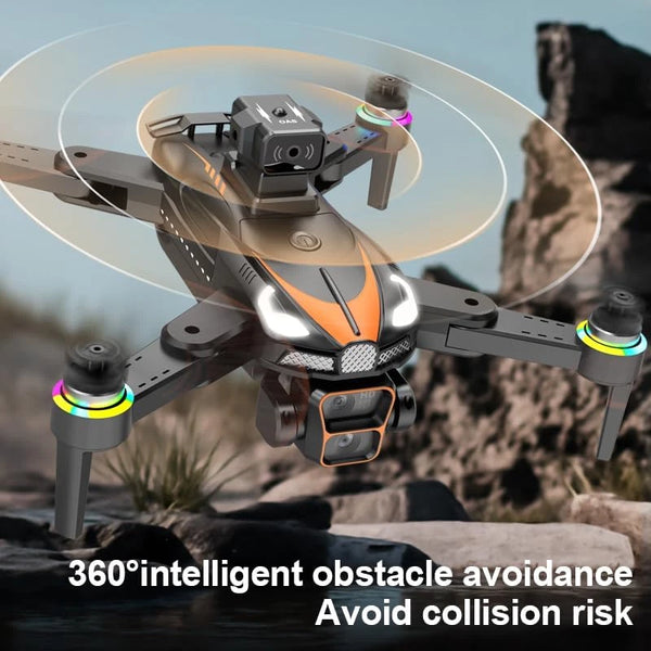 T5P Foldable Drone with Dual Camera, 720P HD, 2.4-Inch Remote Control