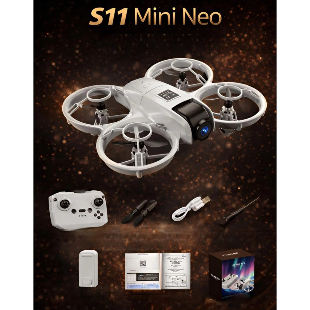 S11 Mini Neo HD Dual Camera WiFi FPV Mini RC Quadcopter Drone