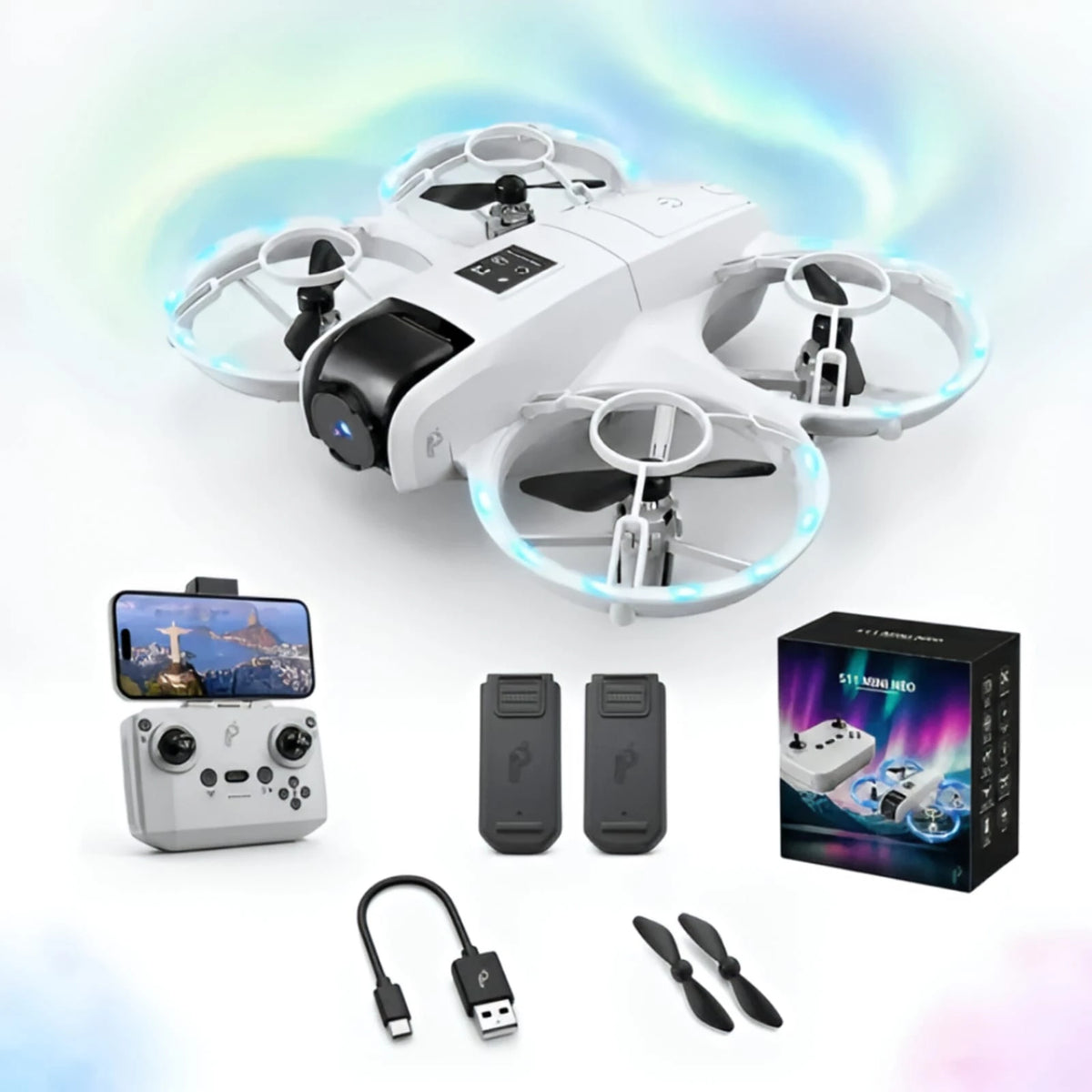 S11 Mini Neo HD Dual Camera WiFi FPV Mini RC Quadcopter Drone