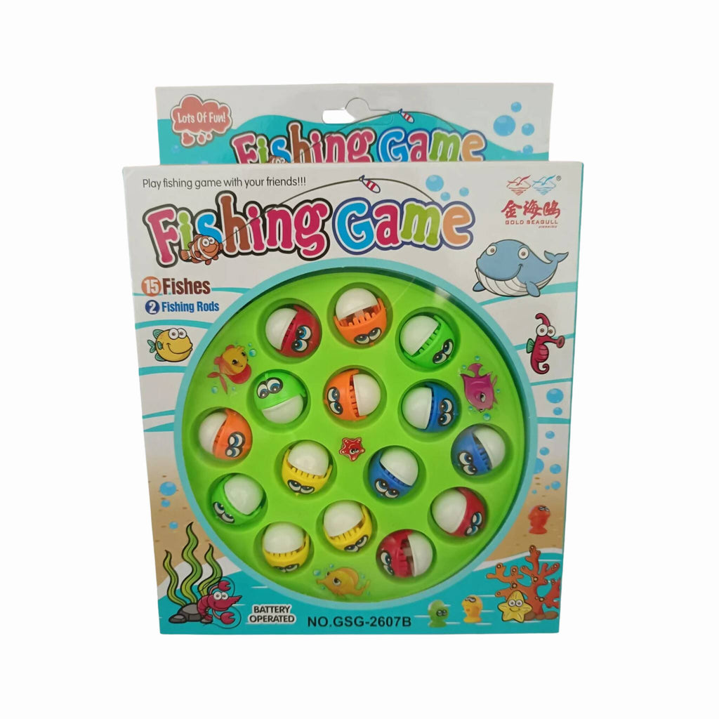 Fishing Game 15 Fishes – Multicolor Electronic Fishing Game for Kids